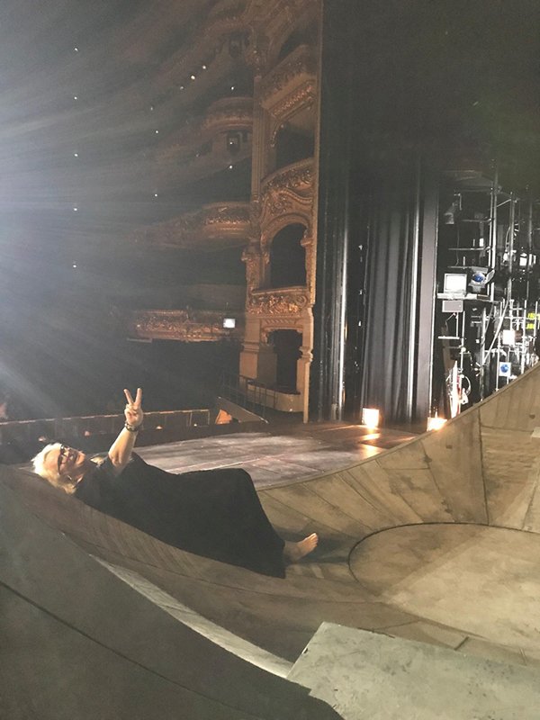 Iréne's Barcelona diary - hello from the stage!