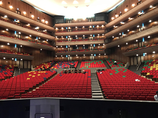 The Tokyo Bunka Kaikan - Turandot in Tokyo celebrating the 2020 Olympic Games